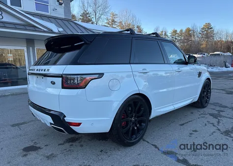 2020 Land Rover Range Rover Sport Hse Dynamic из США, поврежденный, VIN SALWR2SE3LA894524